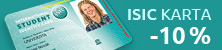 Poskytujeme slevu 10 % na ISIC