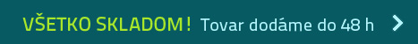 Tovar dodáme do 48 h!