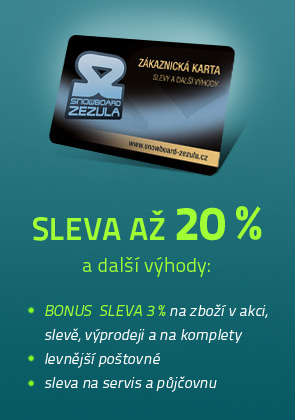 Z&aacute;kaznick&aacute; karta Snowboard Zezula